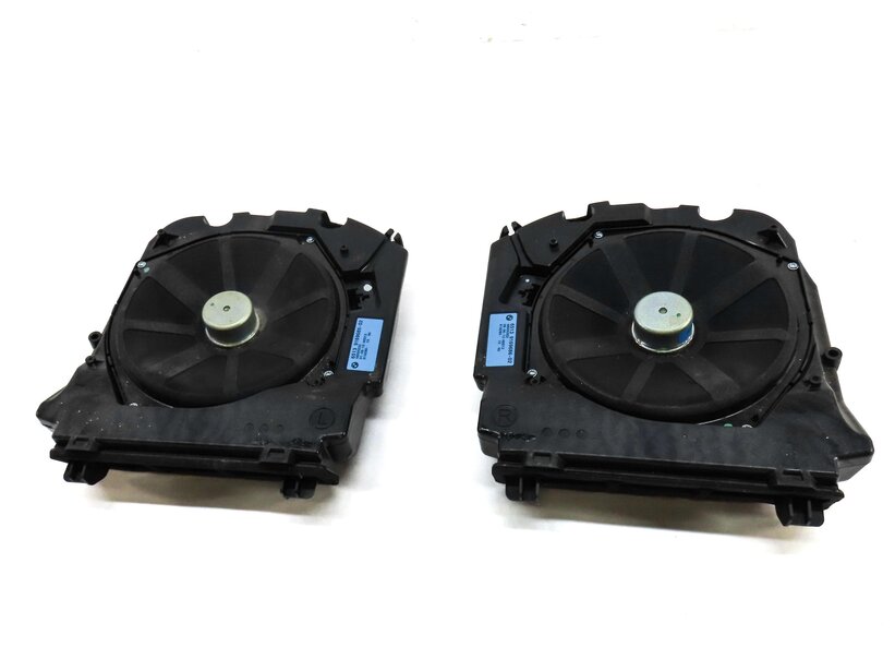 Thumbnail 2: 2013 BMW 535i (F10) FRONT LEFT & RIGHT RADIO SUBWOOFER WOOFER SPEAKER SET 2