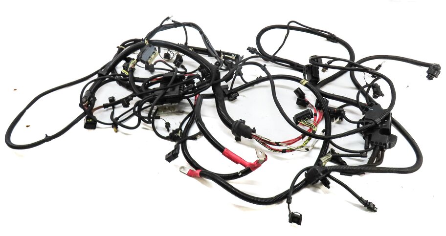 2013 BMW 535i (F10) 3.0L N55 TURBO ENGINE WIRE WIRING HARNESS 12537598008
