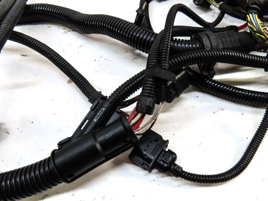 Thumbnail 8: 2013 BMW 535i (F10) 3.0L N55 TURBO ENGINE WIRE WIRING HARNESS 12537598008