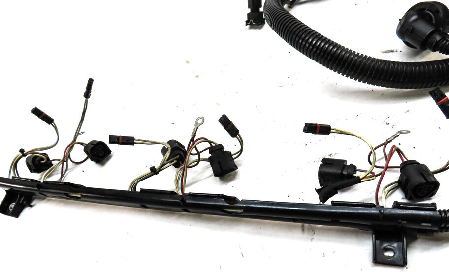 Thumbnail 9: 2013 BMW 535i (F10) 3.0L N55 TURBO ENGINE WIRE WIRING HARNESS 12537598008