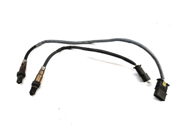 Thumbnail 2: 2013 BMW 535i (F10) 3.0L N55 TURBO ENGINE PRE POST CAT O2 OXYGEN SENSOR SET 2