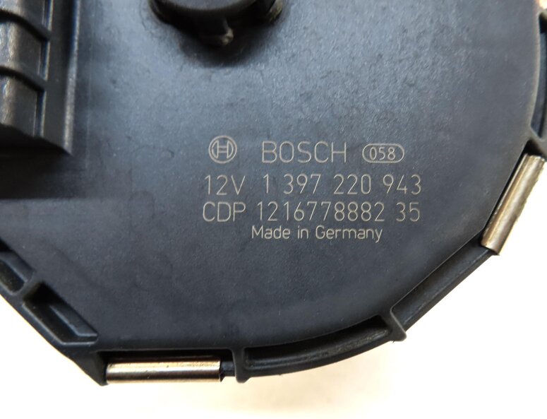Thumbnail 6: 10-16 BMW M5 535i 550i 740i 750i 760i (F01 F02 F10) FRONT WINDSHIELD WIPER MOTOR