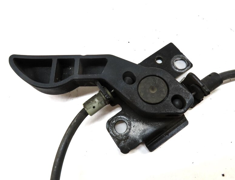 Thumbnail 8: 2013 BMW 535i F10 HOOD LEFT & RIGHT SAFETY CATCH HOOK SET2 CABLE & RELEASE LEVER