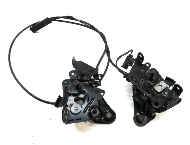 Thumbnail 2: 2013 BMW 535i (F10) HOOD LEFT & RIGHT LOCK LATCH SET 2 51237183762 51237206453