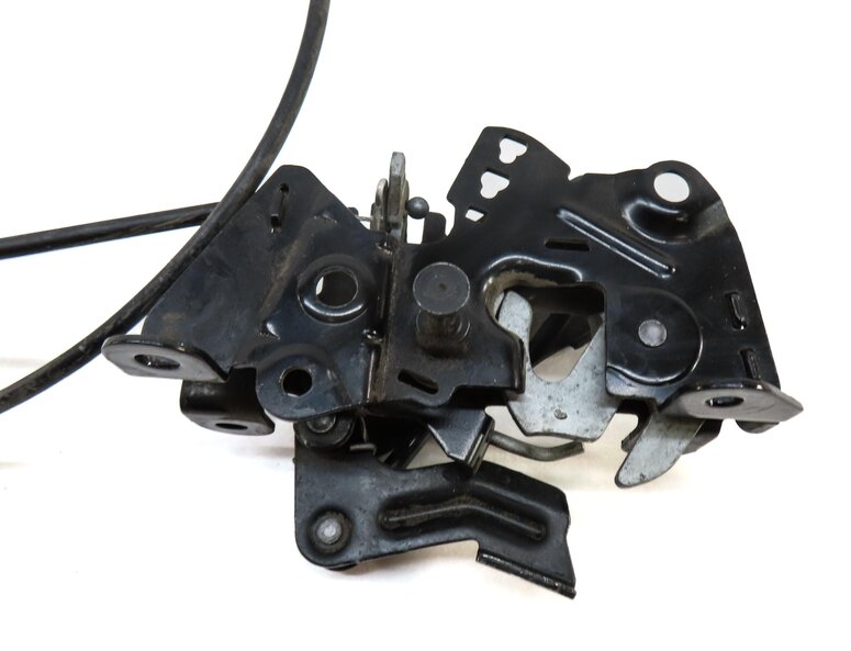 Thumbnail 5: 2013 BMW 535i (F10) HOOD LEFT & RIGHT LOCK LATCH SET 2 51237183762 51237206453