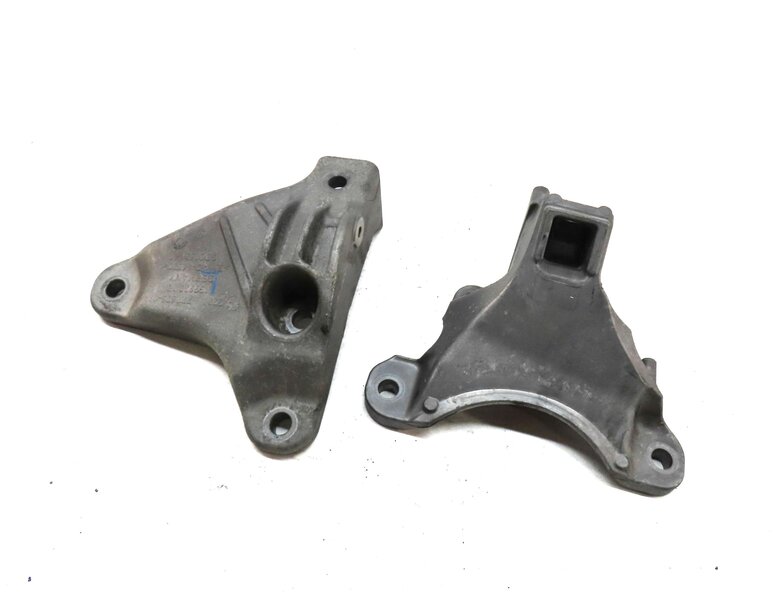 2013 BMW 535i (F10) 3.0L N55 TURBO LEFT & RIGHT ENGINE MOTOR BRACKET SET 2