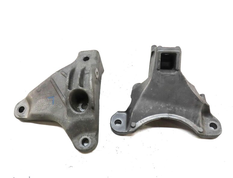 Thumbnail 2: 2013 BMW 535i (F10) 3.0L N55 TURBO LEFT & RIGHT ENGINE MOTOR BRACKET SET 2