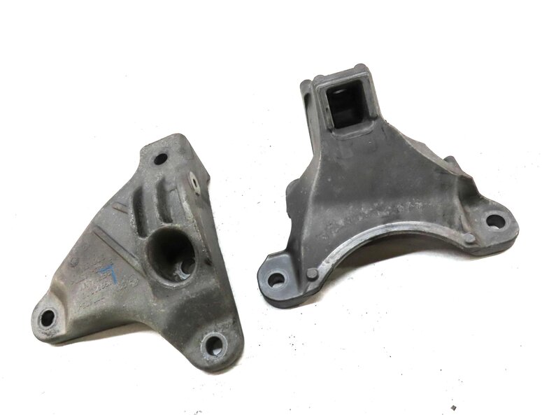 Thumbnail 3: 2013 BMW 535i (F10) 3.0L N55 TURBO LEFT & RIGHT ENGINE MOTOR BRACKET SET 2