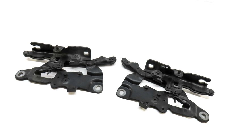12-19 BMW 528i 535i 550i 640i 650i M5 M6 F06 F10 HOOD HINGE SET HAVANNA METALLIC