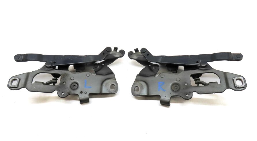 Thumbnail 5: 12-19 BMW 528i 535i 550i 640i 650i M5 M6 F06 F10 HOOD HINGE SET HAVANNA METALLIC