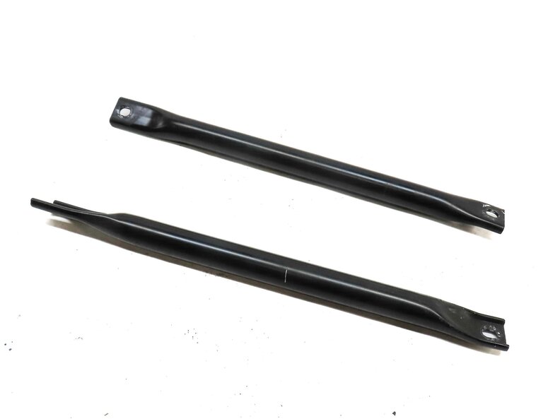 2013 BMW 535i F10 ENGINE BAY RADIATOR SUPPORT BRACE BAR PIPE SET 7180315 7180316