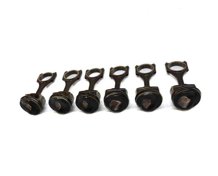 Thumbnail 3: 2008-2012 AUDI A4 A5 A6 Q5 (B8 8K 8R C7) 3.2L CONNECTING ROD & PISTON SET 6