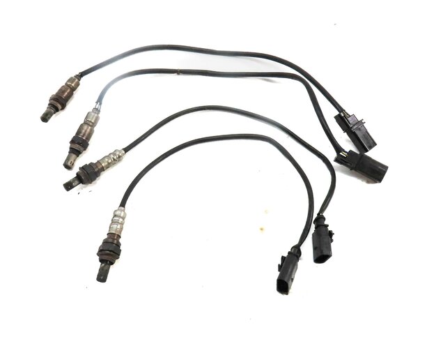 Thumbnail 2: 2010 AUDI Q5 (B8 8R) 3.2L CALB ENGINE PRE POST CAT O2 OXYGEN SENSOR SET 4