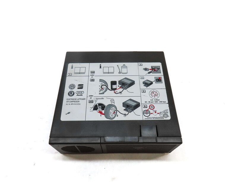 Thumbnail 2: 2010 AUDI Q5 (B8 8R) EMERGENCY ROADSIDE TIRE AIR PUMP COMPRESSOR 8P0012615A