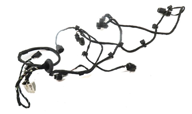 Thumbnail 3: 2010 AUDI Q5 (B8 8R) REAR PARK ASSIST PDC SENSOR SET4 (BLACK) & WIRE HARNESS