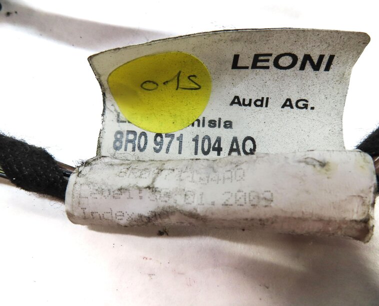 Thumbnail 4: 2010 AUDI Q5 (B8 8R) REAR PARK ASSIST PDC SENSOR SET4 (BLACK) & WIRE HARNESS