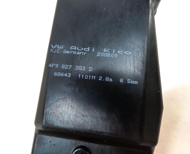 Thumbnail 7: 2010 AUDI Q5 (B8 8R) REAR TRUNK LOCK LATCH STRIKER PLATE 4F9827383D