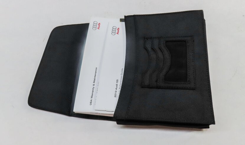 Thumbnail 8: 2010 AUDI Q5 (B8 8R) OWNERS MANUAL BOOKLET SET 4 w/ CARRYING CASE (BLACK)
