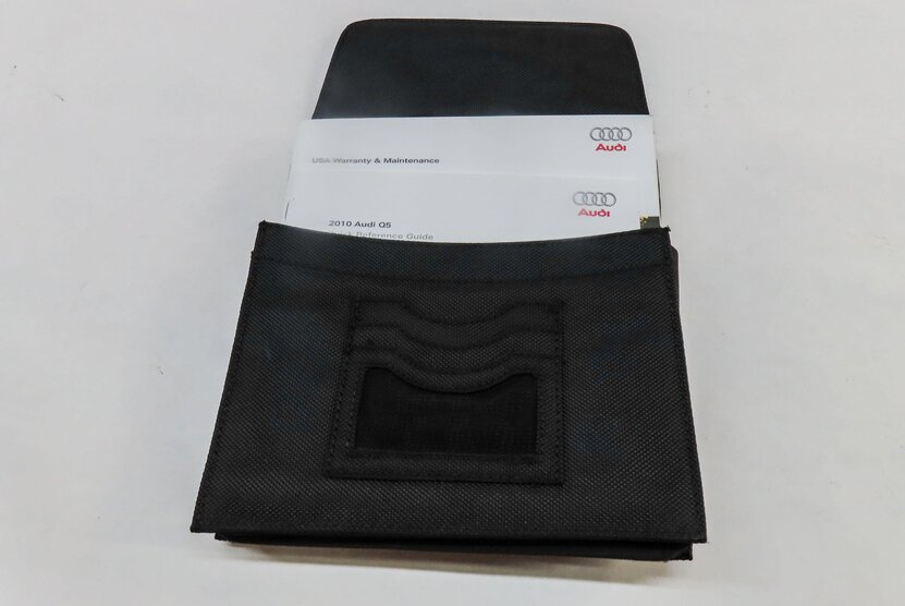 Thumbnail 9: 2010 AUDI Q5 (B8 8R) OWNERS MANUAL BOOKLET SET 4 w/ CARRYING CASE (BLACK)