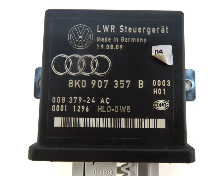 Thumbnail 4: 2010 AUDI Q5 (B8 8R) ADAPTIVE AFS HEADLIGHT RANGE CONTROL MODULE 8K0907357B