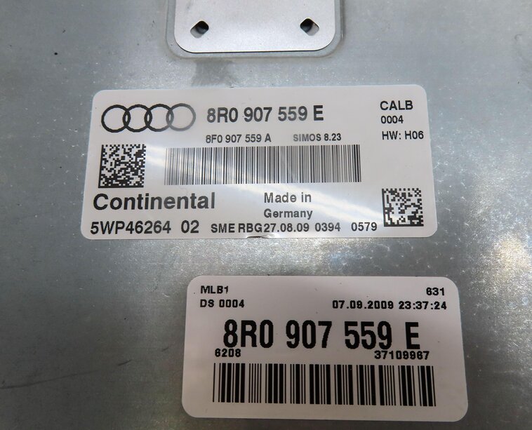 Thumbnail 13: 2010 AUDI Q5 (B8 8R) 3.2L CALB ENGINE ECM BCM GATEWAY IMMOBILIZER MODULE KEY SET