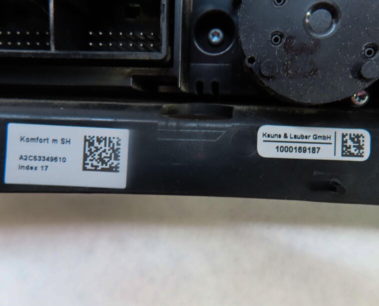 Thumbnail 8: 08-13 A4 S4 A5 S5 Q5 B8 8K 8T FRONT HEATER A/C TEMPERATURE CLIMATE CONTROL PANEL