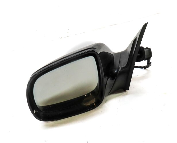 09-14 AUDI Q5 (B8 8R) LEFT PFOLD HEAT MEM AUTODIM BLIND SPOT DOOR MIRROR (BLACK)