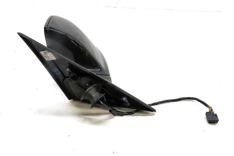 Thumbnail 5: 09-14 AUDI Q5 (B8 8R) LEFT PFOLD HEAT MEM AUTODIM BLIND SPOT DOOR MIRROR (BLACK)