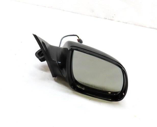 09-14 AUDI Q5 B8 8R RIGHT PFOLD HEAT MEM AUTODIM BLIND SPOT DOOR MIRROR (BLACK)