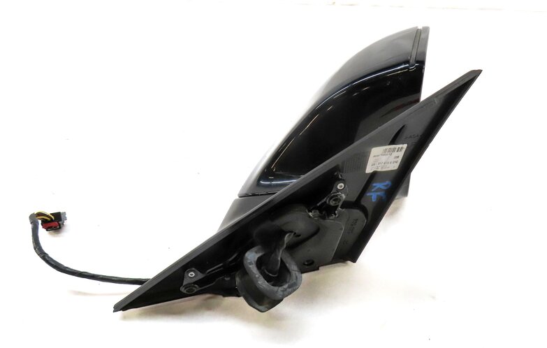 Thumbnail 5: 09-14 AUDI Q5 B8 8R RIGHT PFOLD HEAT MEM AUTODIM BLIND SPOT DOOR MIRROR (BLACK)