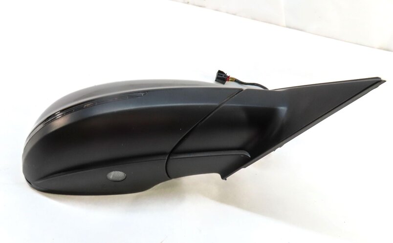 Thumbnail 7: 09-14 AUDI Q5 B8 8R RIGHT PFOLD HEAT MEM AUTODIM BLIND SPOT DOOR MIRROR (BLACK)