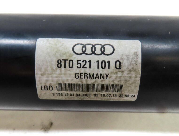 Thumbnail 6: 2013-2014 AUDI A5 (B8 8T) AUTO TRANSMISSION - REAR DRIVESHAFT DRIVE LINE SHAFT