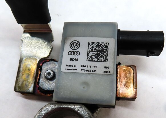 Thumbnail 5: 2014 AUDI A5 COUPE B8 8T NEGATIVE BATTERY CABLE & INTELLIGENT BATTERY IBS MODULE