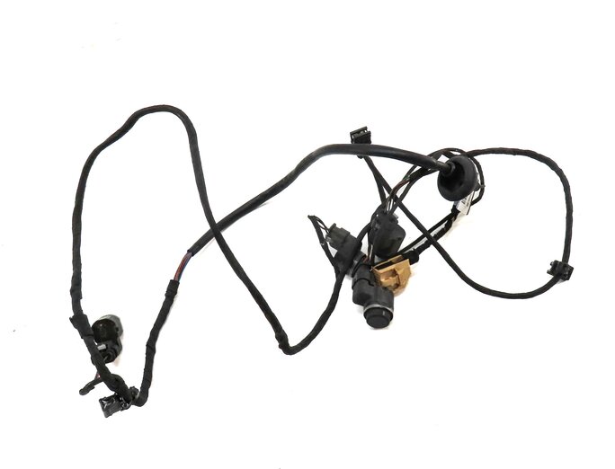 Thumbnail 3: 2014 AUDI A5 COUPE B8 8T REAR PARK ASSIST PDC SENSOR SET4 (BLACK) & WIRE HARNESS