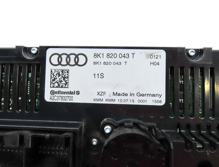 Thumbnail 7: 13-17 AUDI A4 S4 A5 S5 RS5 Q5 SQ5 B8 8K 8T FRONT HEATER A/C TEMPERATURE CONTROL