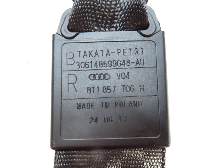 Thumbnail 6: 2008-2017 AUDI A5 S5 (B8 8T) COUPE RIGHT PASSENGER SEATBELT RETRACTOR (BLACK)