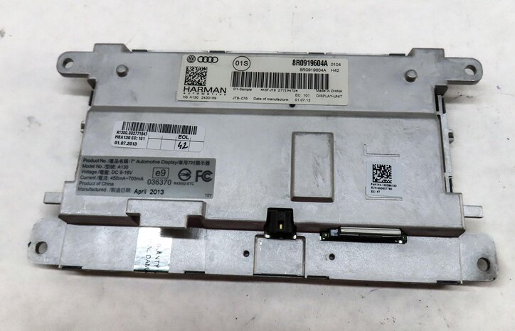 Thumbnail 6: 2013-2017 AUDI A5 S5 Q5 Q7 (4L B8 8T 8R) GPS NAVIGATION MEDIA DISPLAY SCREEN 7"