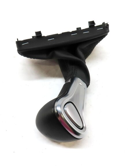 Thumbnail 4: 2014 AUDI A5 COUPE (B8 8T) SHIFTER SHIFT KNOB & BOOT (BLACK & SILVER) 8K1713139R