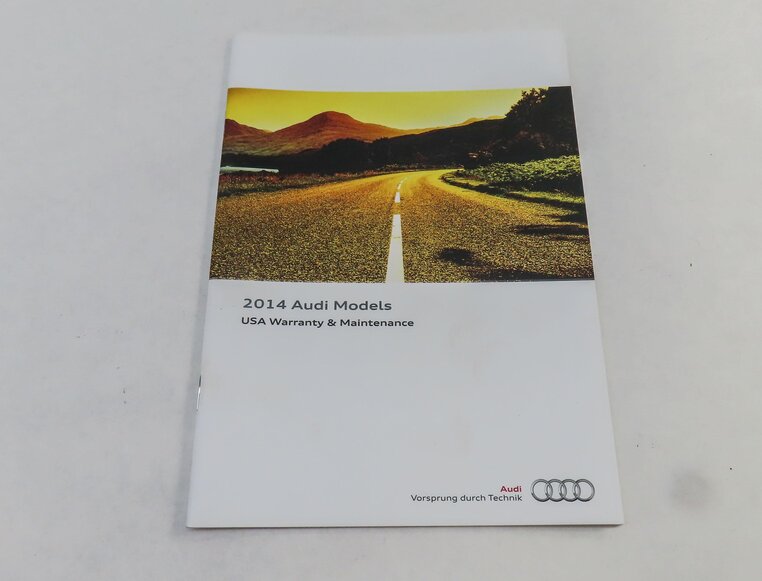 Thumbnail 7: 2014 AUDI A5 COUPE (B8 8T) OWNERS MANUAL BOOKLET SET 8 w/ CARRYING CASE