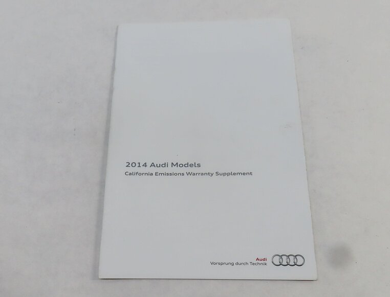 Thumbnail 9: 2014 AUDI A5 COUPE (B8 8T) OWNERS MANUAL BOOKLET SET 8 w/ CARRYING CASE