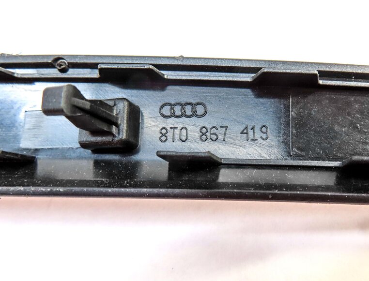 Thumbnail 13: 2014 AUDI A5 COUPE (B8 8T) FRONT REAR DOOR DASH CONSOLE ALUMINUM TRIM SET 5
