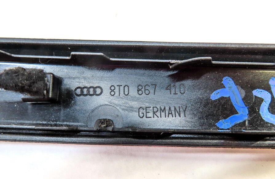 Thumbnail 14: 2014 AUDI A5 COUPE (B8 8T) FRONT REAR DOOR DASH CONSOLE ALUMINUM TRIM SET 5
