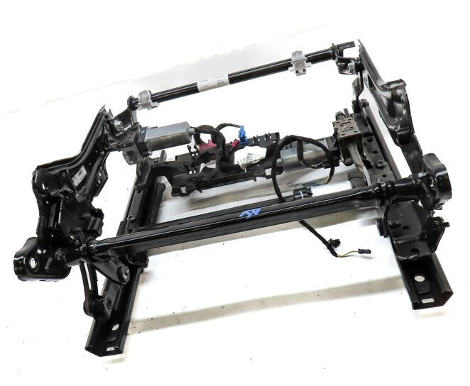 Thumbnail 3: 12-15 MERCEDES GL ML (W166 X166) FRONT RIGHT PASSENGER SEAT TRACK w/ MOTORS