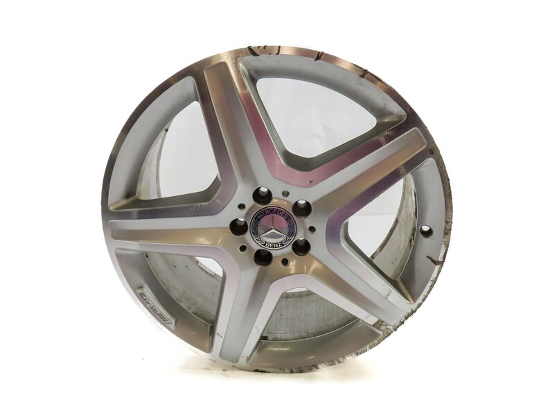Thumbnail 2: 2013-2019 MERCEDES ML GLE (W166) 20x9 INCH 5 SPOKE ALUMINUM ALLOY WHEEL RIM