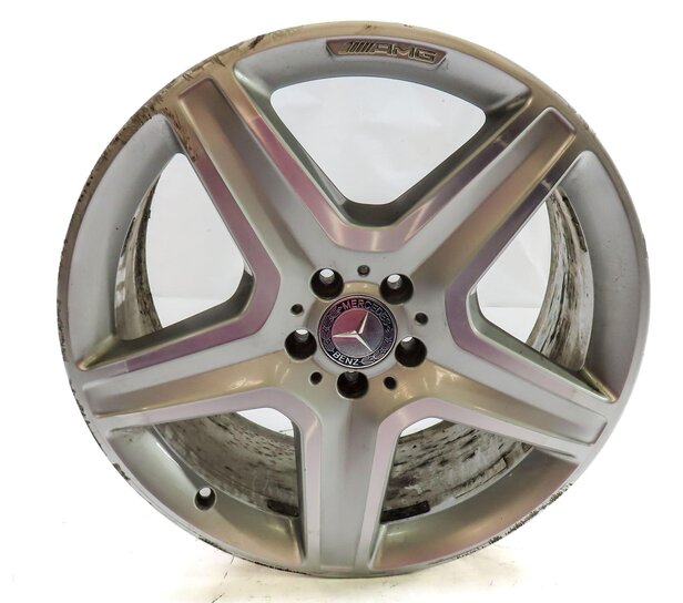 Thumbnail 2: 2013-2019 MERCEDES ML GLE (W166) 20x9 INCH 5 SPOKE ALUMINUM ALLOY WHEEL RIM