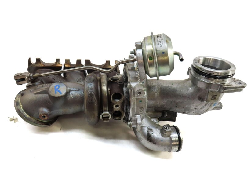 Thumbnail 5: 15-20 MERCEDES C E GL GLE GLS ML S SLC (W166 X166) 3.0L M276 RIGHT TURBOCHARGER