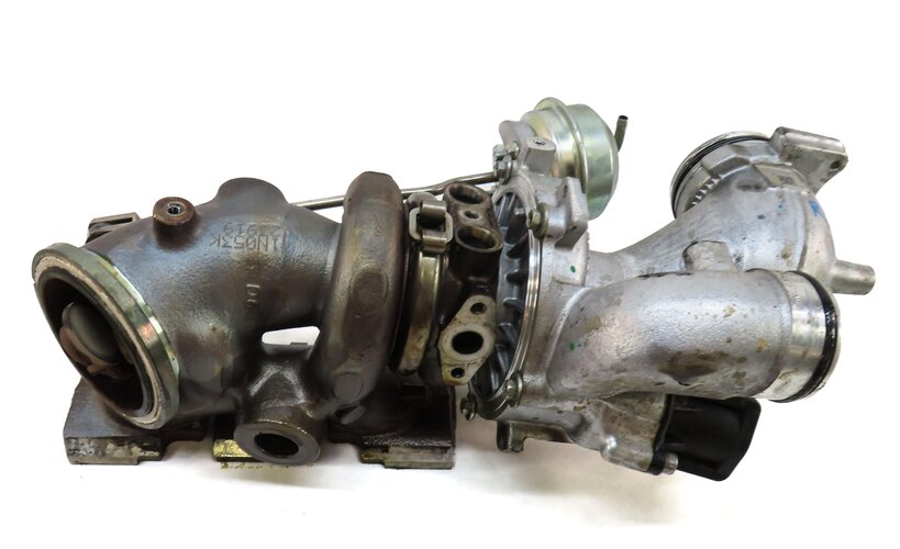 Thumbnail 6: 15-20 MERCEDES C E GL GLE GLS ML S SLC (W166 X166) 3.0L M276 RIGHT TURBOCHARGER