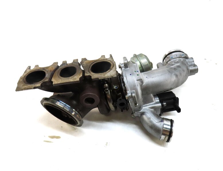 Thumbnail 2: 15-20 MERCEDES C E GL GLE GLS ML S SLC (W166 X166) 3.0L M276 LEFT TURBOCHARGER