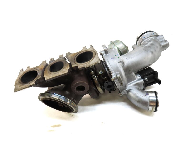 Thumbnail 3: 15-20 MERCEDES C E GL GLE GLS ML S SLC (W166 X166) 3.0L M276 LEFT TURBOCHARGER