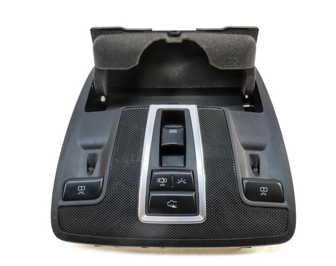 Thumbnail 5: 2015 MERCEDES ML400 (W166) FRONT CENTER ROOF PRIMARY DOMELIGHT ASSEMBLY (BLACK)